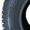 SUNROAD Set of 2 Turf Lawn Tractor Mower Tires 24x12-12 4PR P332 Tubeless Sawtooth Tread