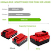 20V Max 6.0Ah Lithium PCC685L Replacement Battery Compatible Porter Cable PCC685L PCC680L Cordless Tools Batteries