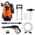 2180 PSI 2.4 GPM 15-Amp Electric Pressure Washer 1800W Power Cleaner Machine with Sprayer and High Pressure Hose