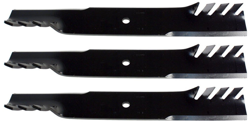 USA Mower Blades (3) Toothed Hi-Lift for Ferris 1520842S, 61