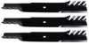 USA Mower Blades (3) Toothed Hi-Lift for Ferris 1520842S, 61