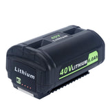 Swidan OP4050A OP4026A 40-Volt 6000mAh Lithium-ion Battery for Ryobi 40V Cordless Power Tools Li-ion Battery OP4015 OP4026 OP4030 OP40301 OP4040 OP40401 OP4050 OP40501