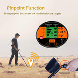 AMYSPORTS Best Professional Gold Metal Detector Waterproof Treasure Hunting Tools Gifts for Camping Holidays