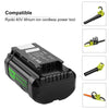 Energup 6.0Ah OP4050A 40V Lithium Ryobi Battery for Ryobi 40 Volt Battery Cordless Tools OP4015 OP4026 OP40201 OP40261 OP4030 OP40301 OP4040 OP40401 OP4050 OP40501 OP40601 Ryobi 40V Battery