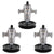 8TEN Spindle Assembly for MTD Cub Cadet Troy Bilt RTZ54 ZT54 GT1554 Replaces 618-04608A 918-04608A 918-0671B 3 Pack