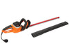 GARCARE 4.6-Amp Corded Hedge Trimmer with 24-Inch Laser Cutting Blade, Blade Cover Included