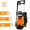 2180 PSI 2.4 GPM 15-Amp Electric Pressure Washer 1800W Power Cleaner Machine with Sprayer and High Pressure Hose