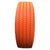 Haicyon 10 Inch Flat Free Tire 4.10/3.50-4'' Hand Truck Tire on Wheel Durable Orange Tire(2 Packs)