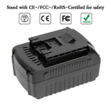 2PACK 4.0Ah BAT620 Battery Replace for Bosch 18V Battery for Cordless Power Tools BAT609 BAT610 BAT610G BAT612 BAT618 BAT618G BAT619G