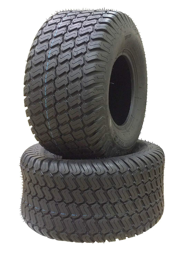 Antego Set of Two 20x10.00-10 4 Ply Turf Tires for Lawn & Garden Mower 20x10-10