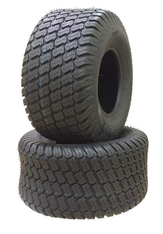 Antego Set of Two 20x10.00-10 4 Ply Turf Tires for Lawn & Garden Mower 20x10-10