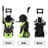 Homdox 3500 PSI Electric Pressure Washer Electric Power Washer 2.6 GPM 1800W High Pressure Washer Cleaner with Hose Reel and 5 Interchangeable Nozzles