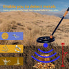 AMYSPORTS Best Professional Gold Metal Detector Waterproof Treasure Hunting Tools Gifts for Camping Holidays