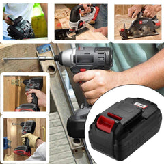 4Pack 3.0Ah NI-CD Replacement for Porter Cable 18V Battery PC18B PCC489N PCMVC PCXMVC