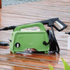 Martha Stewart 1450 MAX PSI 1.48 GPM 11-Amp Electric Hand-Carry Portable Pressure Washer, Bay Leaf Green