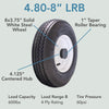 MARASTAR 4.80-8 LRB HST ASSEMBLY Lawn & Garden bias Tire 6ST