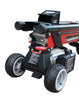 PowerSmart PS90 Electric Log Splitter, red, Black