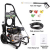 Mabay 3600PSI 212CC Gas Pressure Washer, 2.8GPM Gas Powered Power Washer, 2 Years' Warranty (Black)