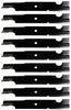 9 Pack - USA Mower Blades Commercial Hi-Lift fits Oregon 91-620