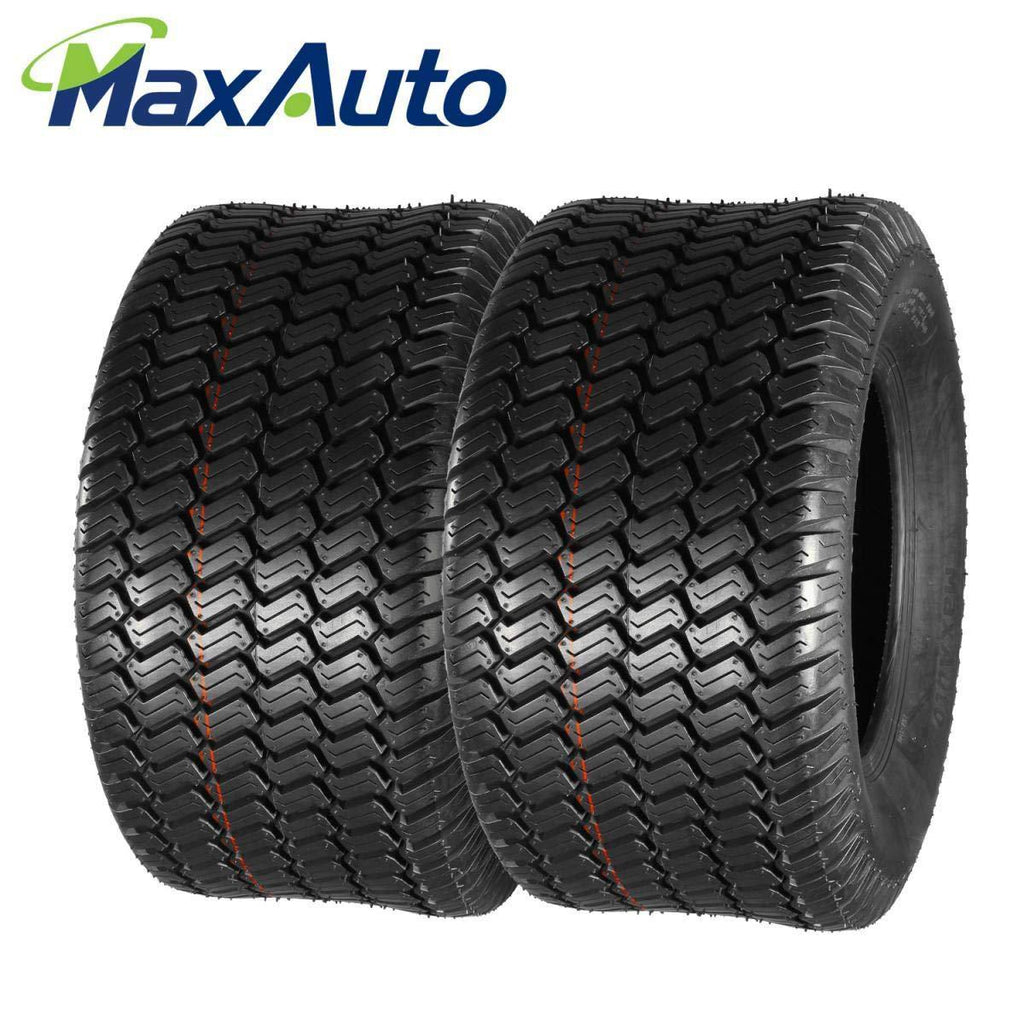 Set of 2 20x10-10 20x10.00-10 Turf Tires for Lawn & Garden Mower 4 Ply