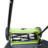 ALEKO GHPM16 5-Blade 16 Inch Hand Push Lawn Mower Adjustable Grass Cutting Height