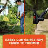 BLACK+DECKER BCK279D2 20V MAXAxial Leaf Blower and String Trimmer Combo Kit